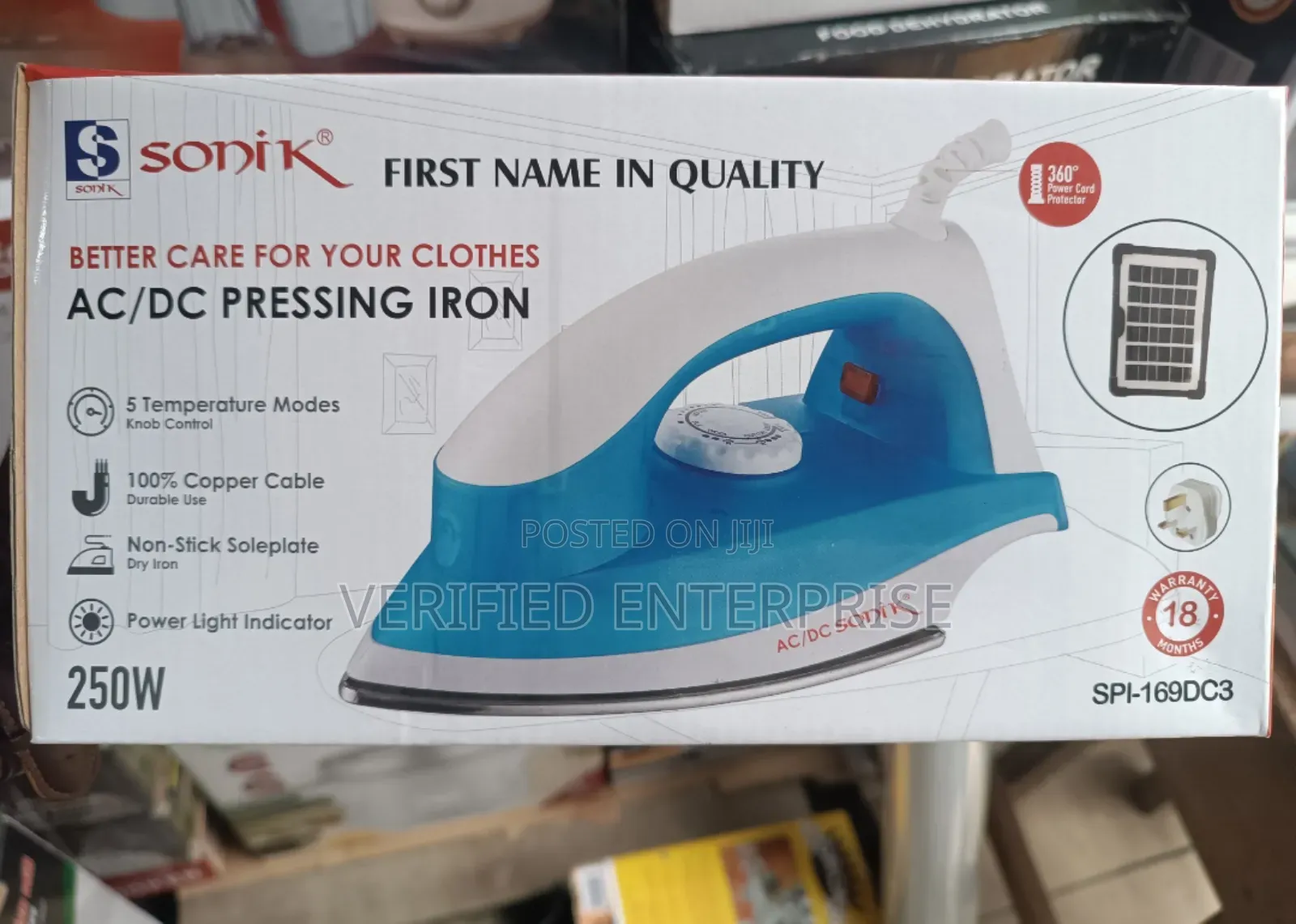 Inverter Pressing Iron - 250 Watts