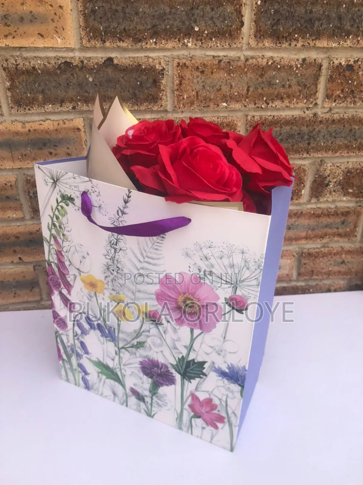 Sweet Bouquet in a Colorful Bag