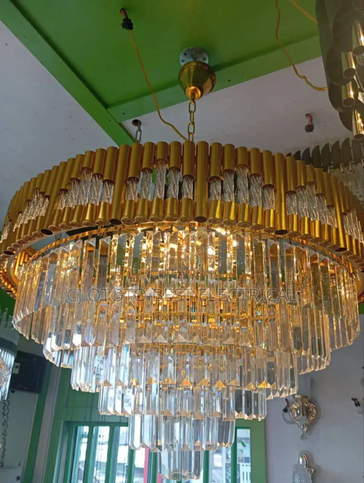 Exclusive Crystal Luxury Chandelier Light 800mm