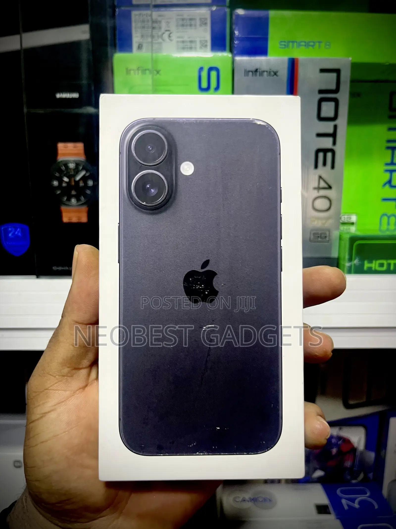 New Apple iPhone 16 128 GB Black