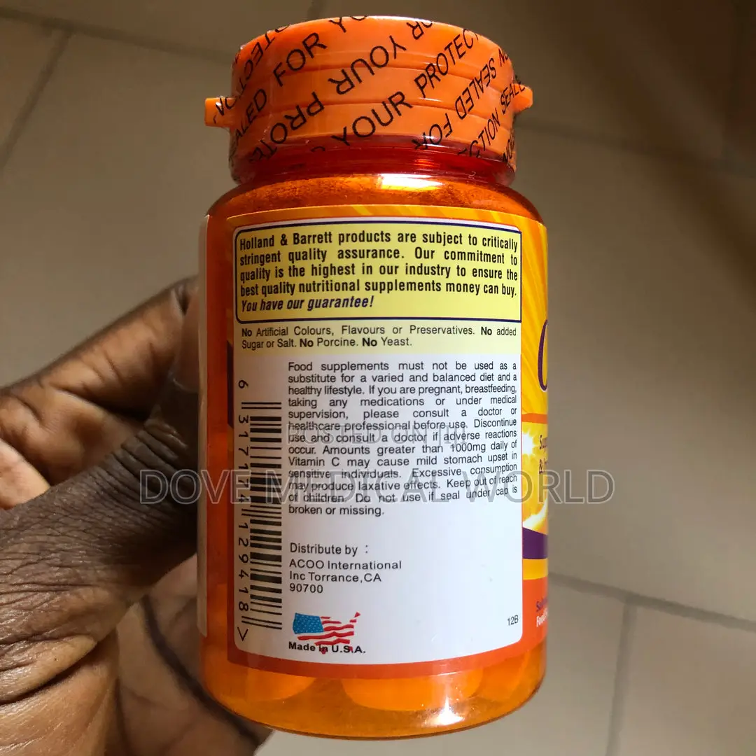 Vitamin C Tablet With Rose Hip (1000mg)