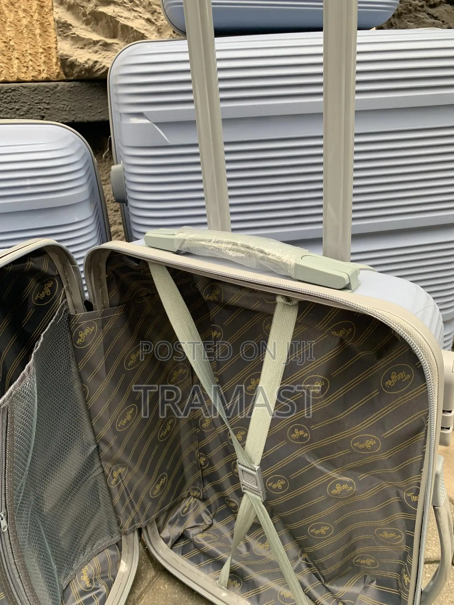 Durable 4 Set Rubber Luggage