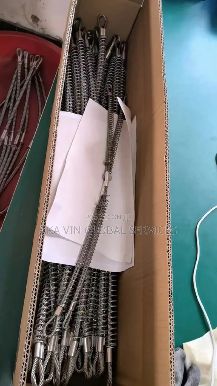 Whip Check Cable Half Inche by 38"