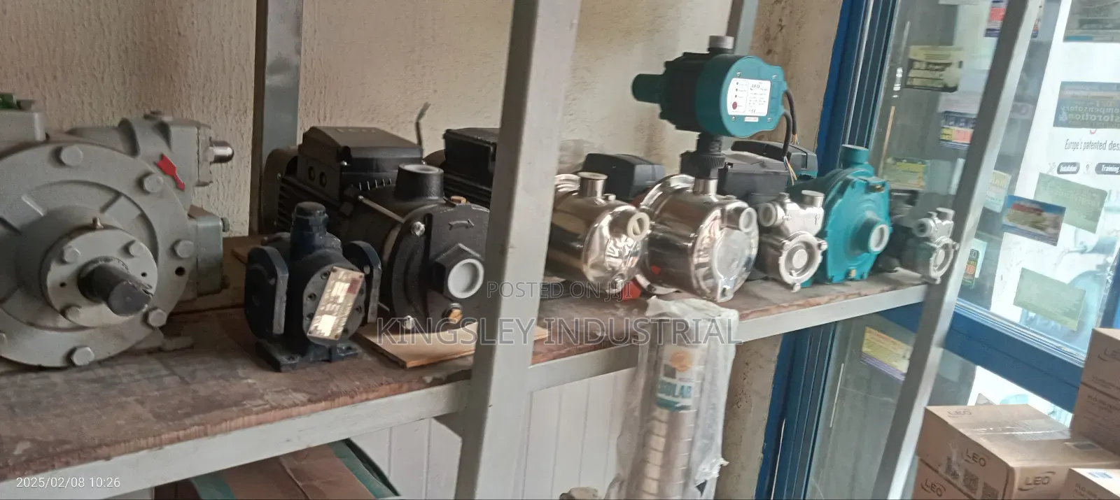 Leo Stainless Surface Water Pump 1hp With Automatic Switch