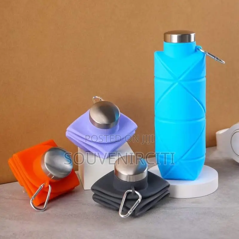Silicone Foldable Water Bottle 750ml FIXED PRICE