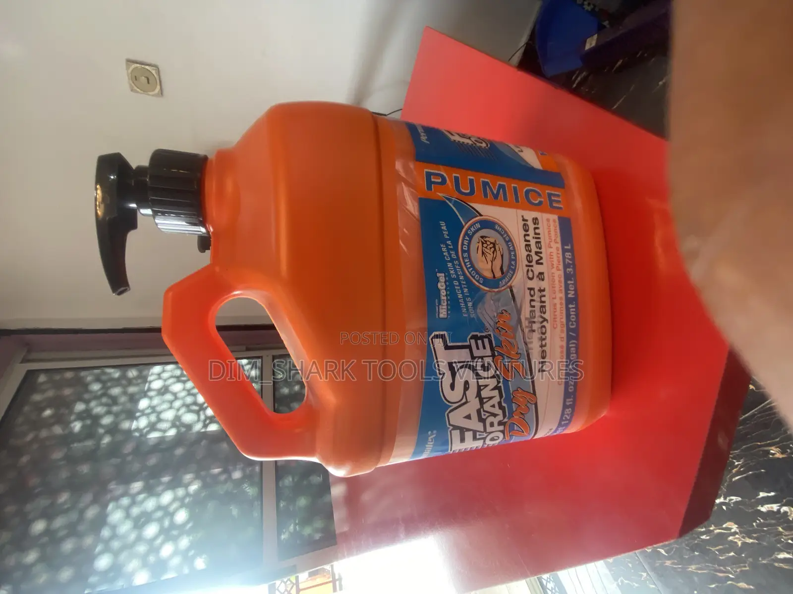 Pumice Fast Orange Dry Skin(3.78l Hand Cleaner)