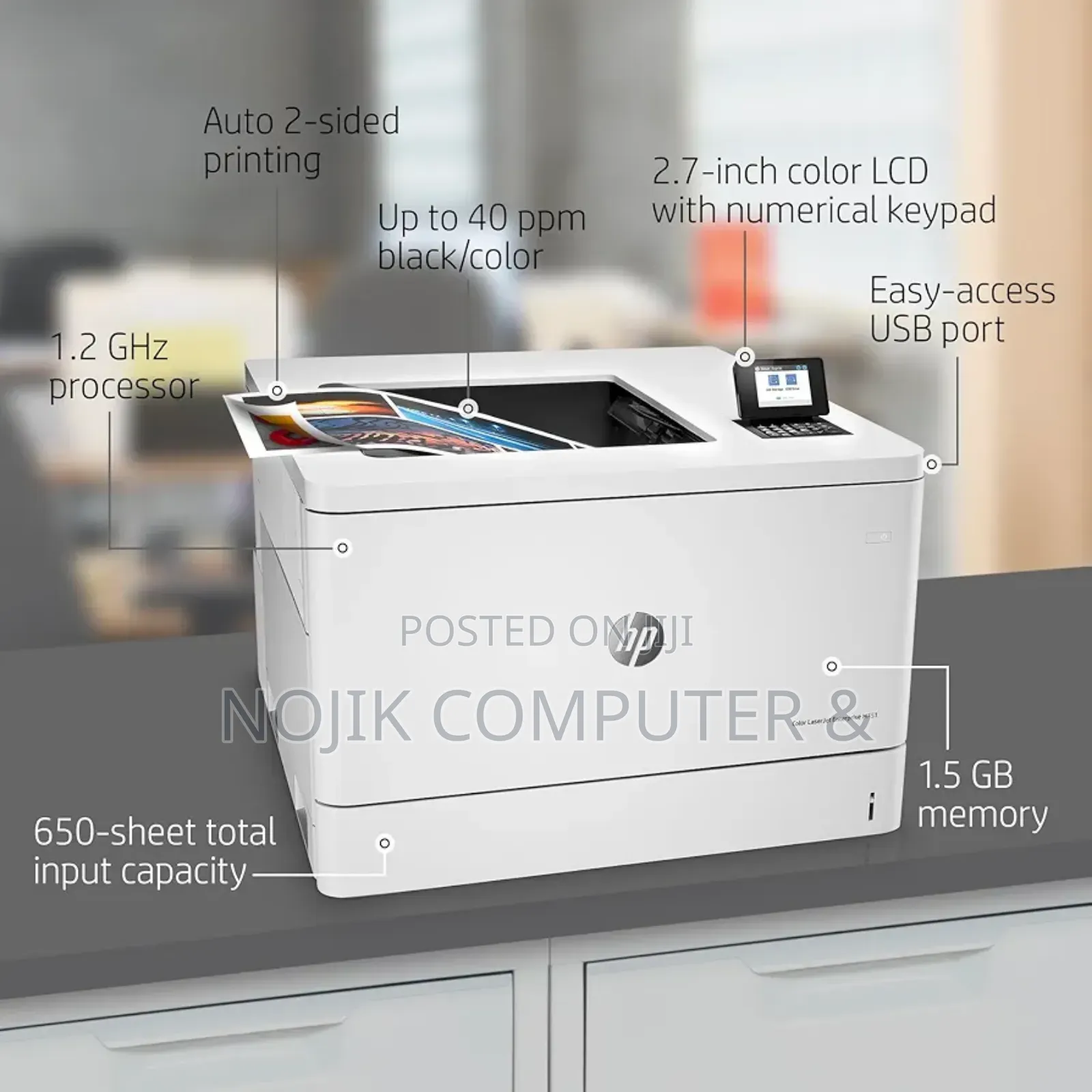 Hp Colour Laserjet Enterprise Printer(T3U44A)