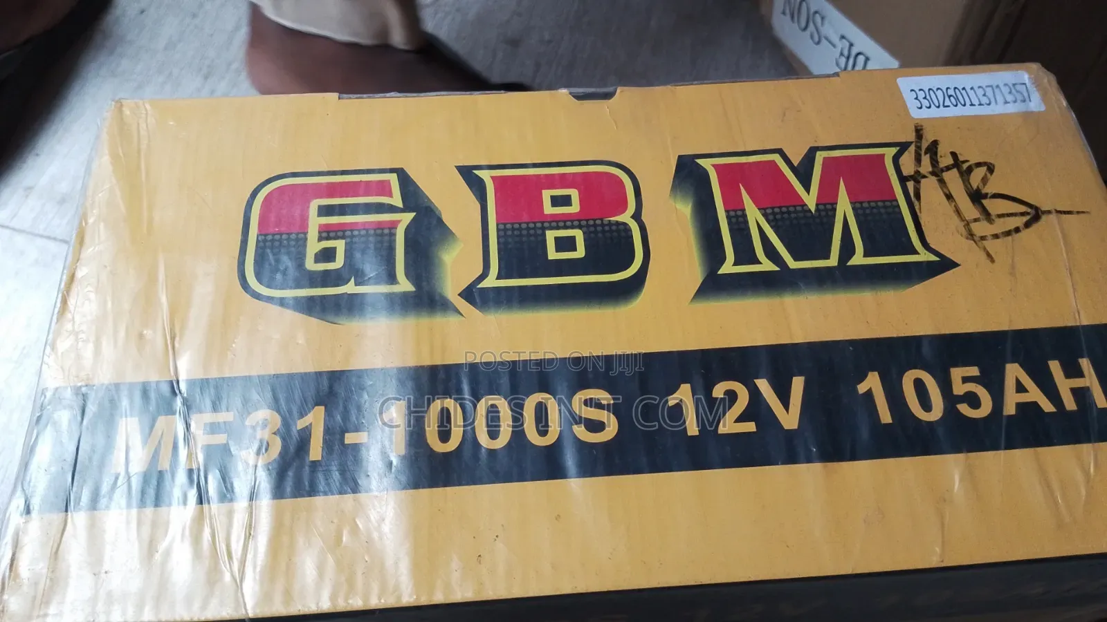 12v 105ah GBM Battery Original