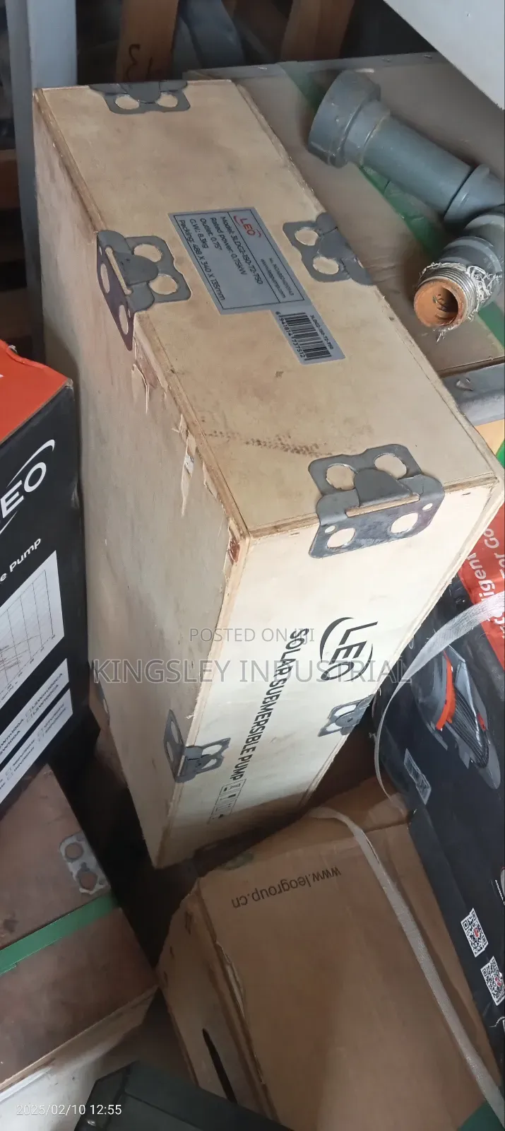 Leo DC Solar Submersible Pump 1hp 750w