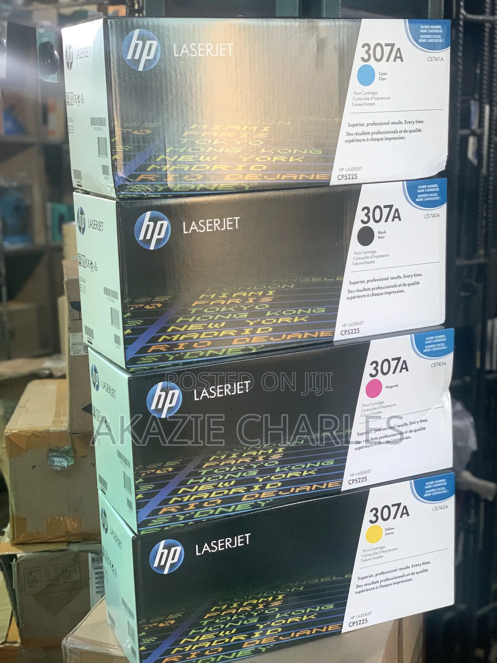 Genuine Hp Toner Cartridge 307a