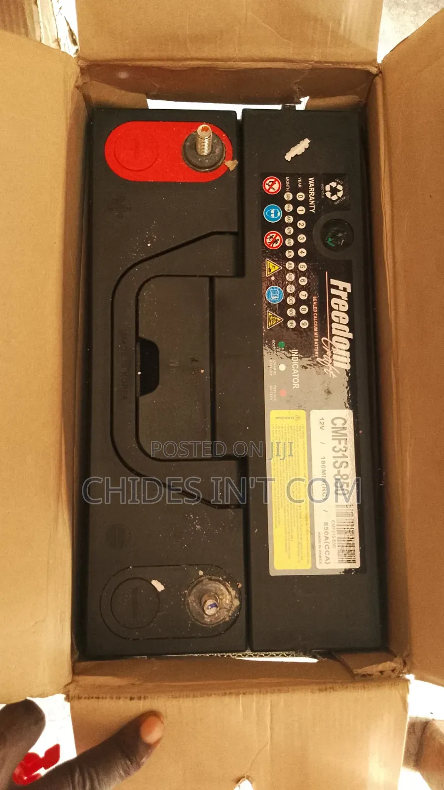 12v105ah Fredom Battery Original