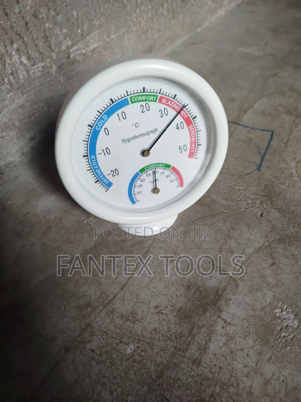 Dial Indoor Mechanical Thermometer.