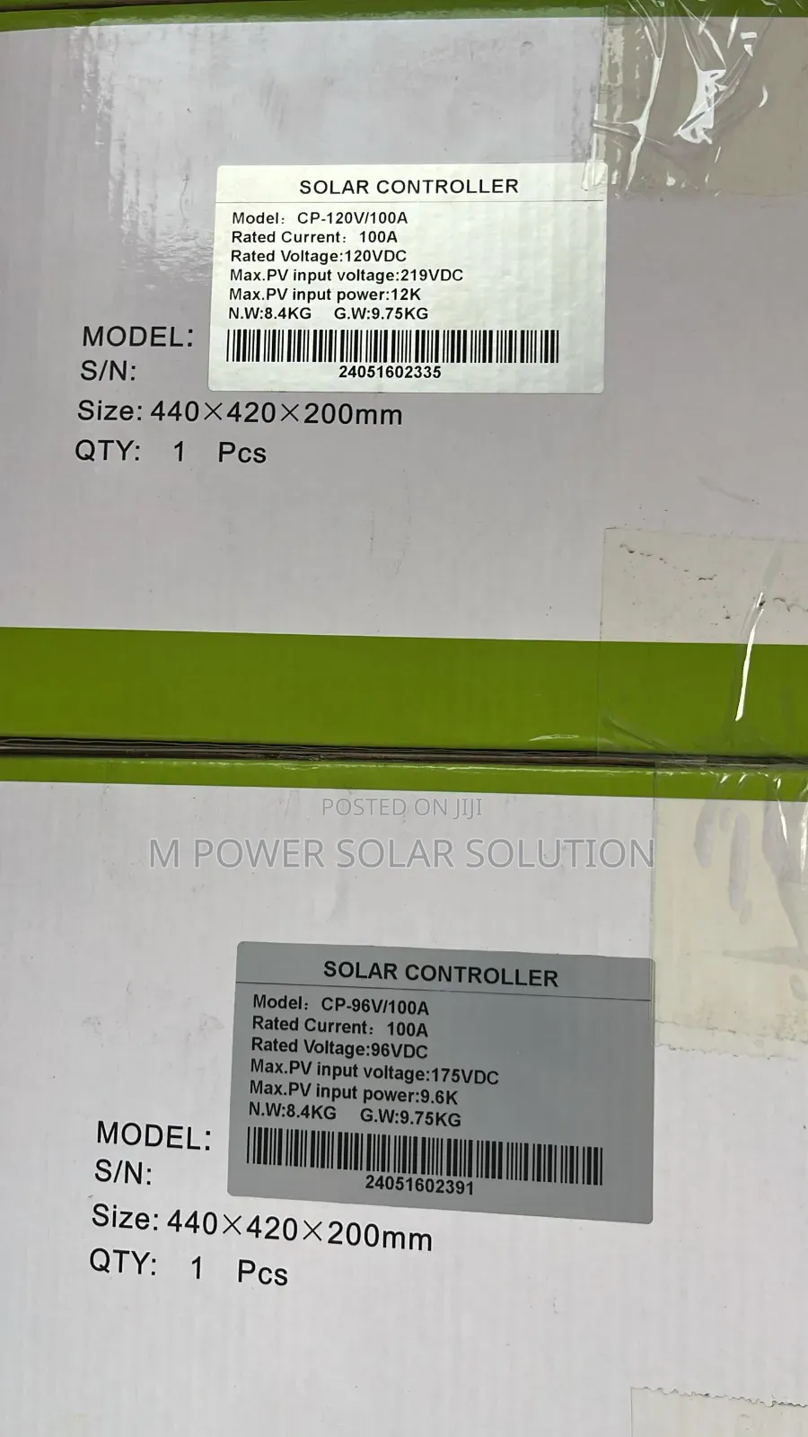100A 96V Yohako MPPT Charge Controller