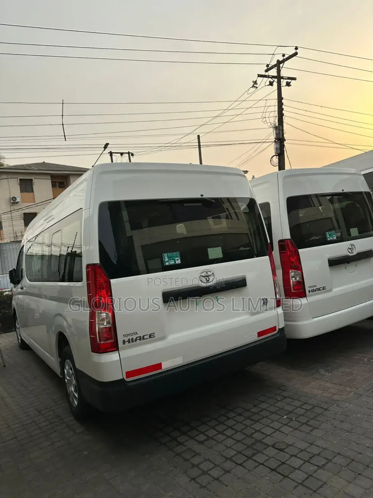 New Toyota HiAce 2023 White