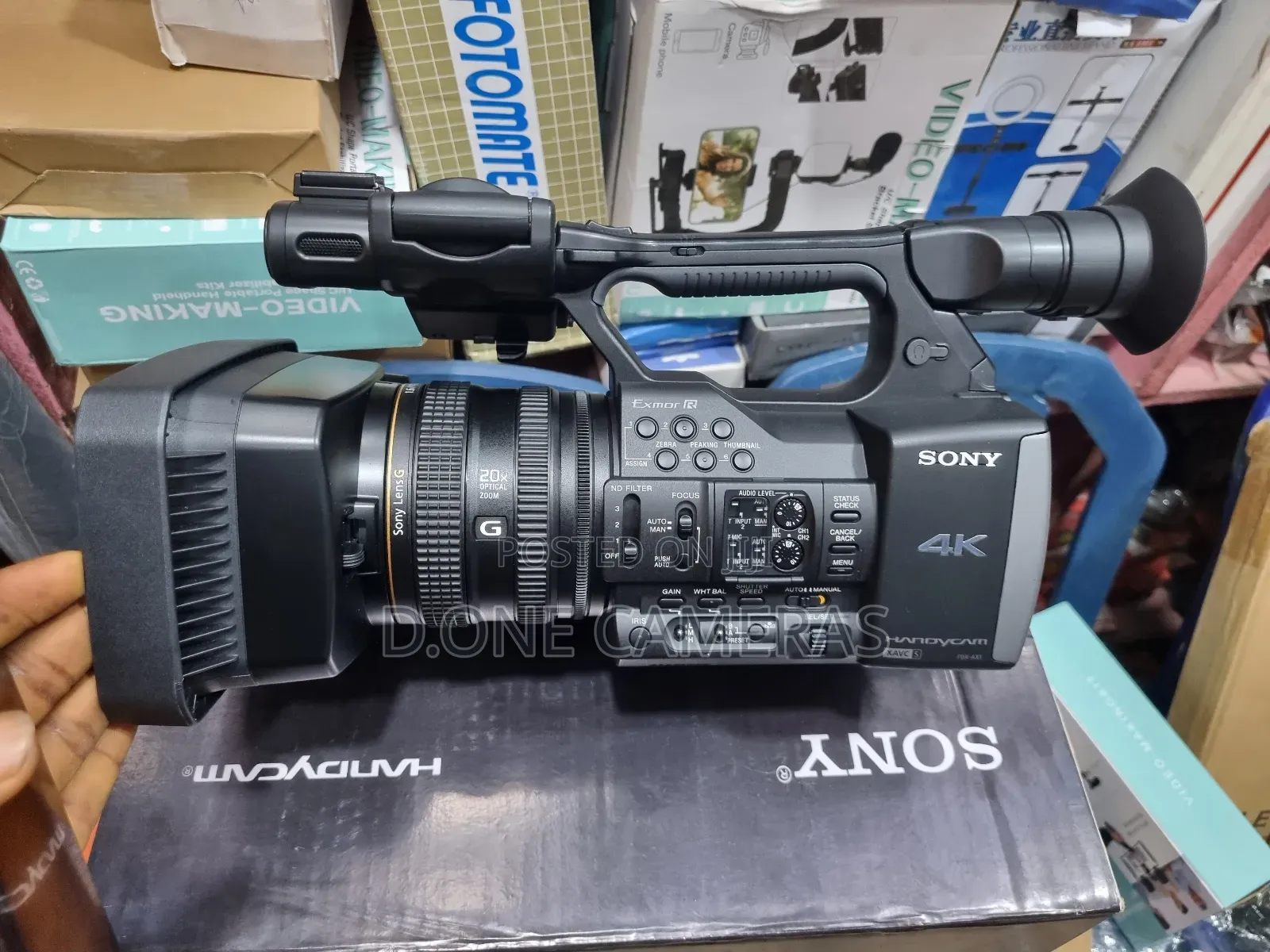 Sony FDR-Ax1e Digital Professional Video Camcorder