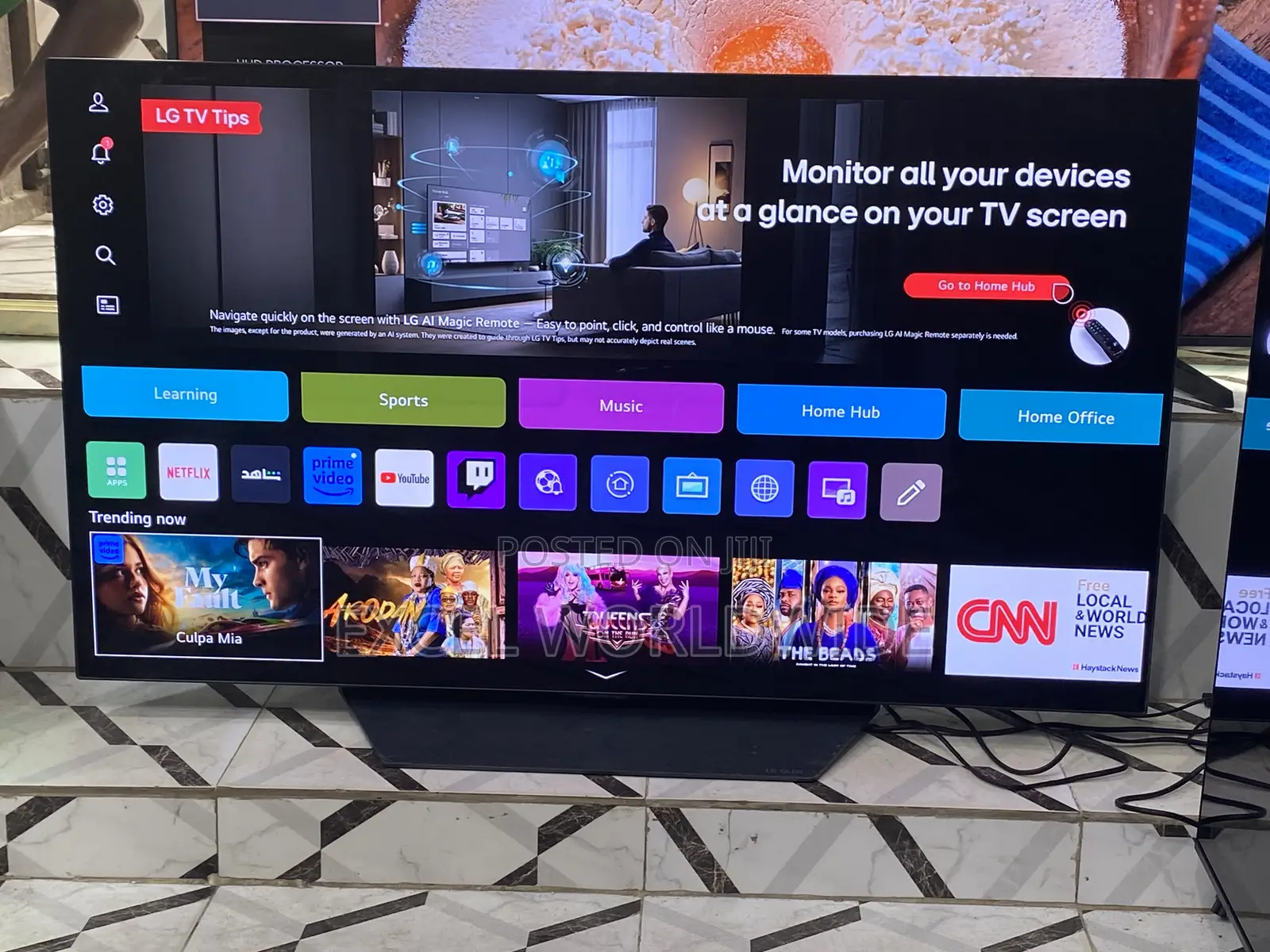 Excellent 48” LG Oled Ultra Uhd Smart TV With Evo