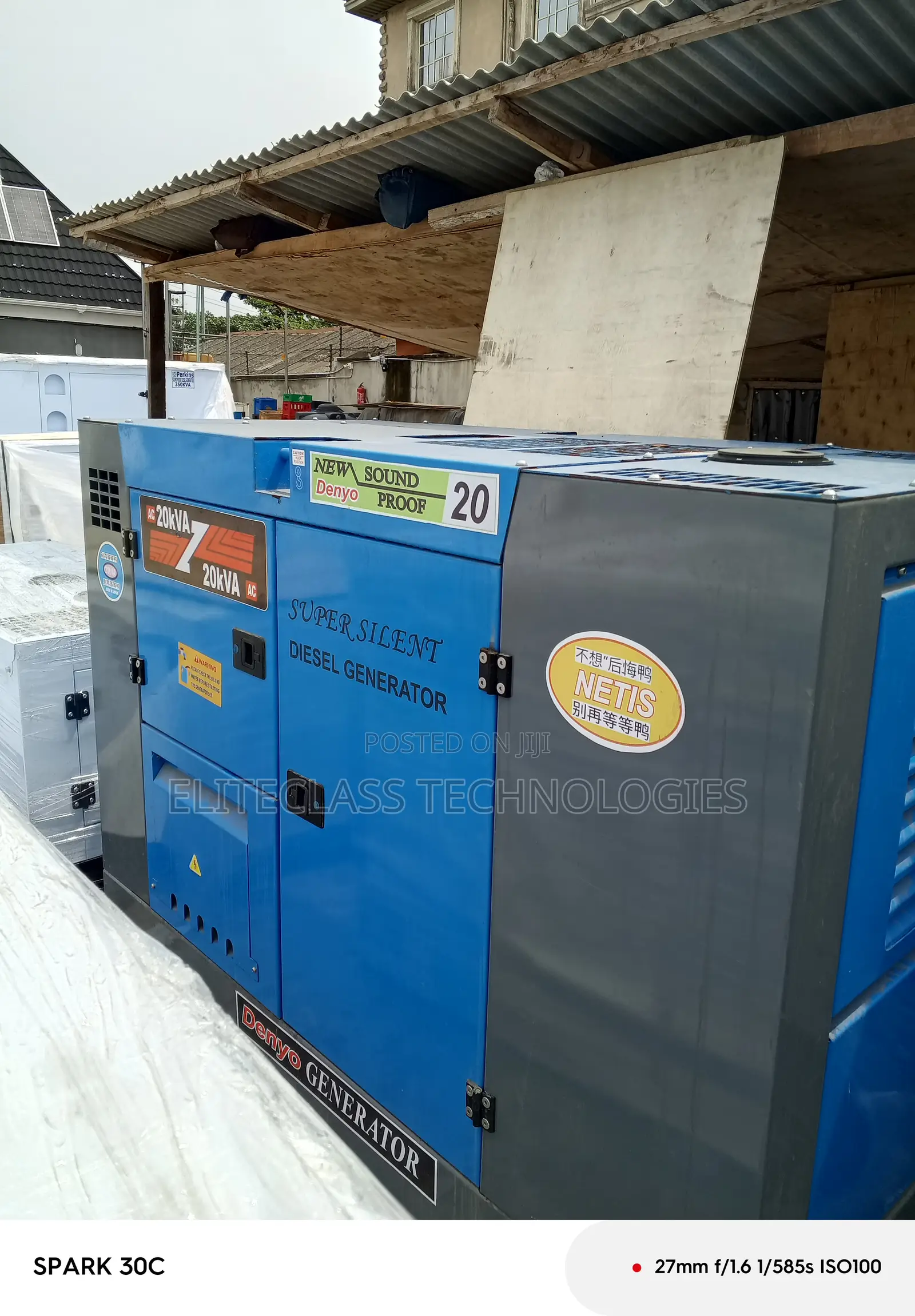 Japan Denyo 20kva Silent Diesel Generators.