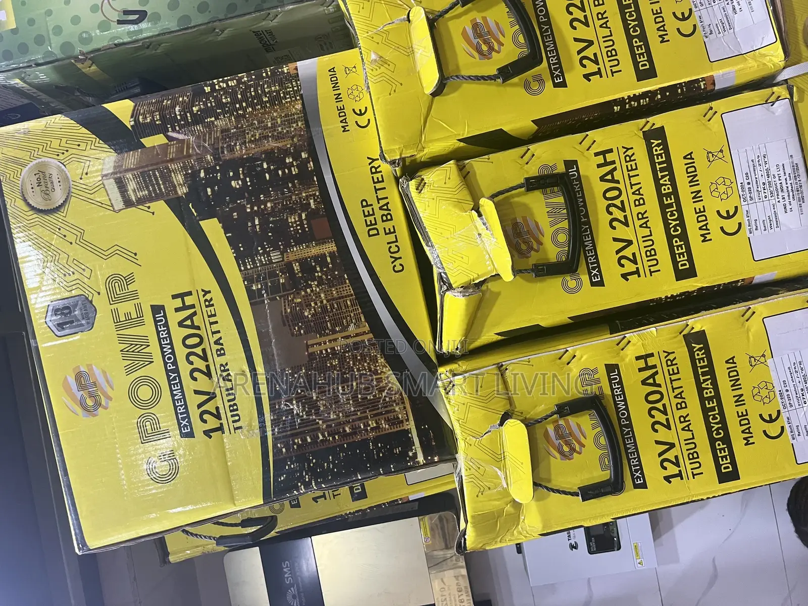 Solar Battery 220ah 12v