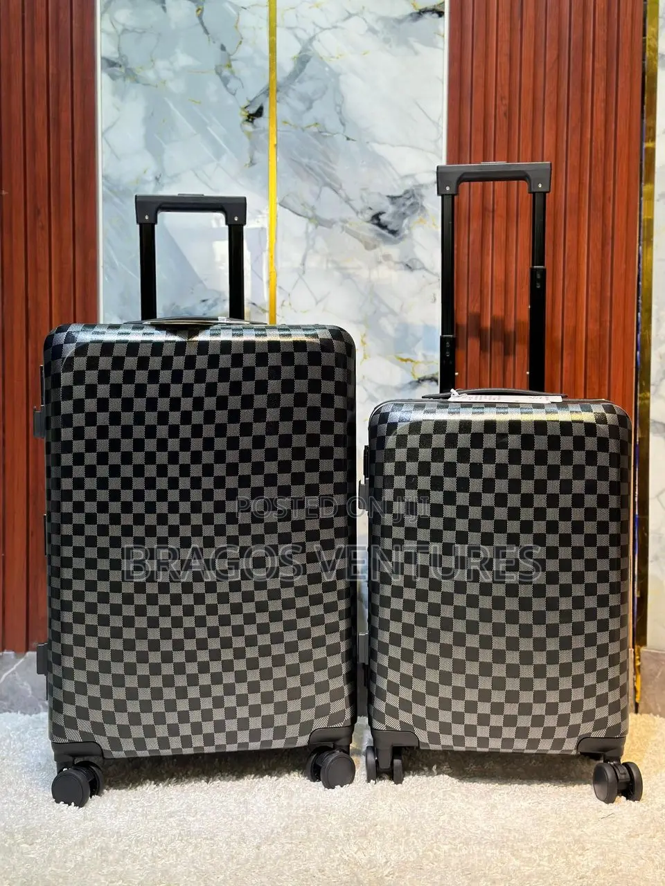 Set of 2pcs Top Aluminum Box