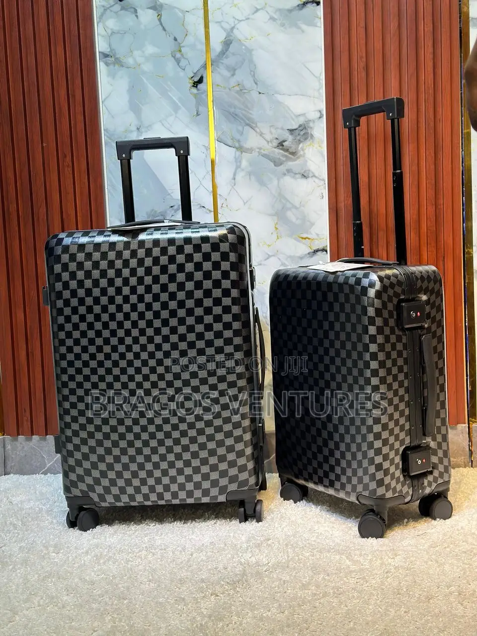 Set of 2pcs Top Aluminum Box