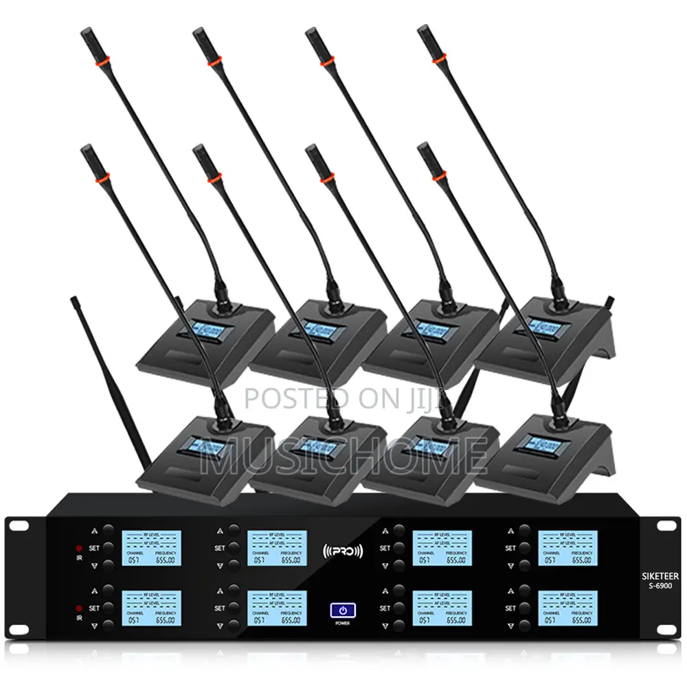 Gooseneck Conference 8in1 Wireless Microphone System