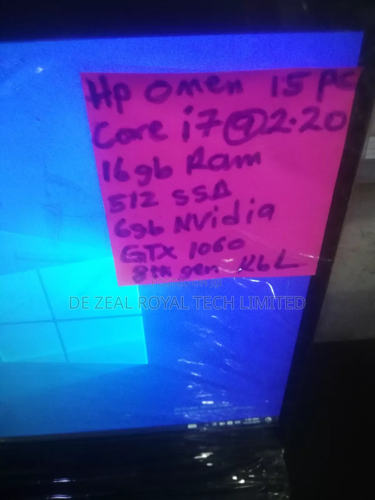 Laptop HP Omen 15 16GB Intel Core I7 SSD 512GB