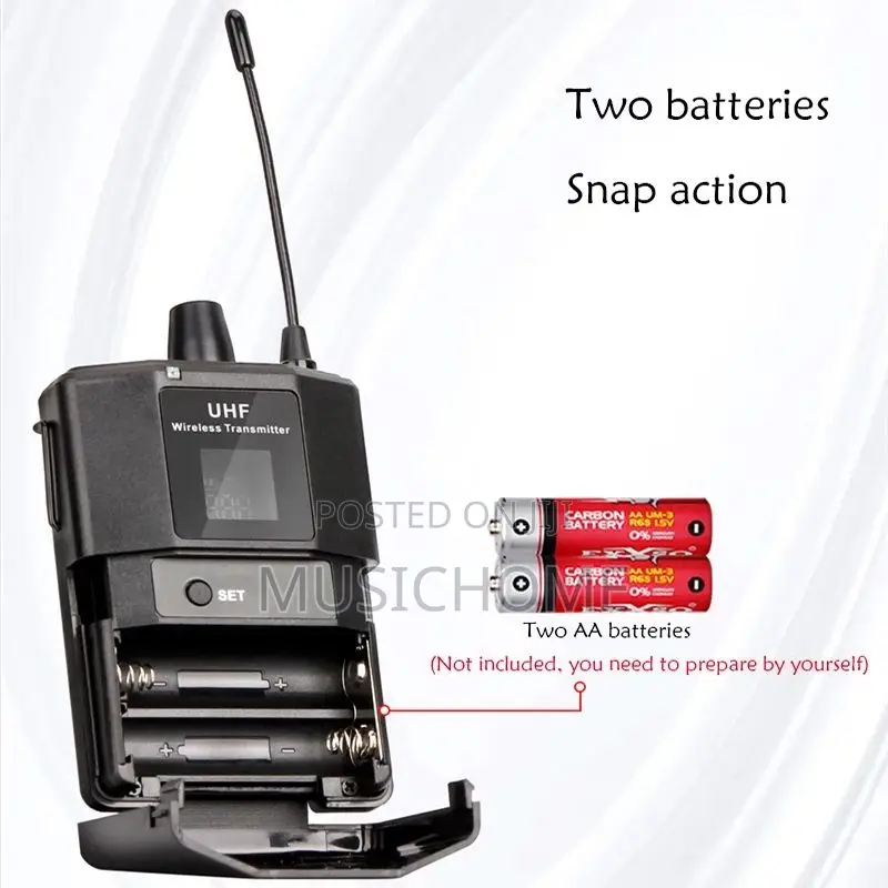 Lavalier Miniature Wireless UHF Microphone