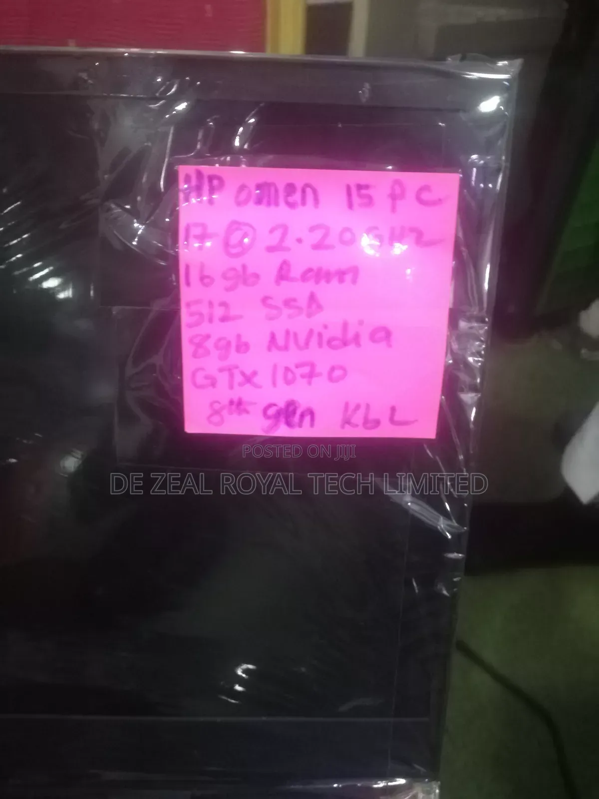 Laptop HP Omen 15 16GB Intel Core I7 HDD+SSD 512GB
