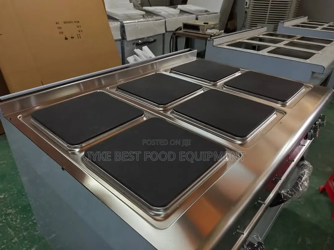 6 Burner Hot Plate Cooker With Oven