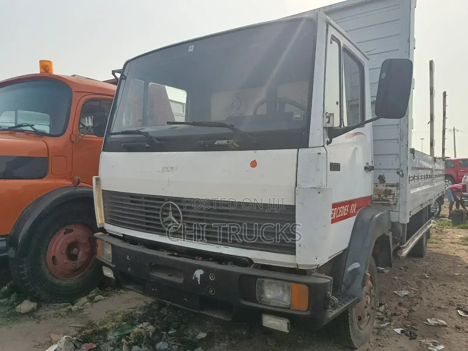 Mercedes Benz 814 German Pickup Truck