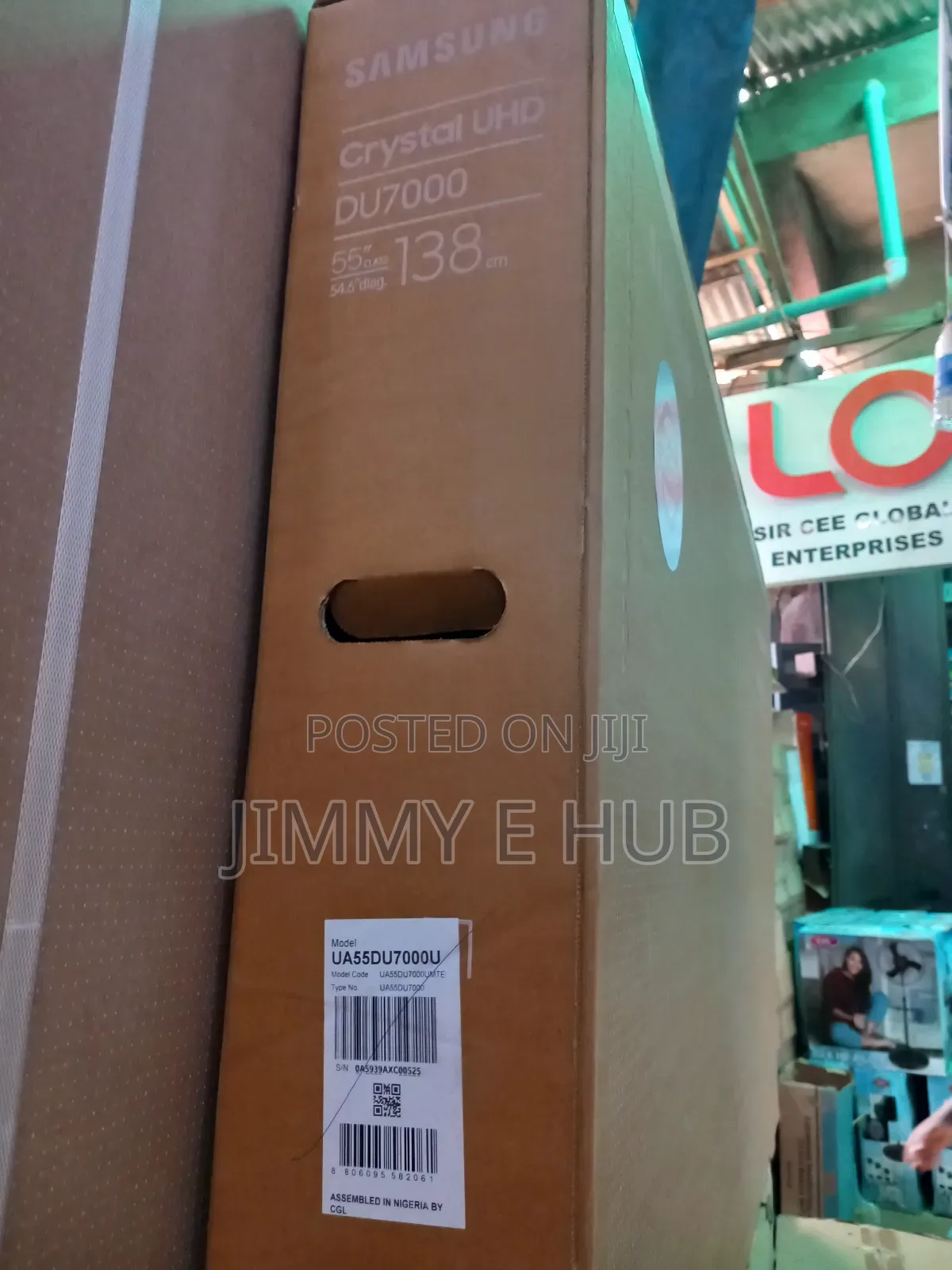 Samsung 55inches Crystal UHD Smart Tv