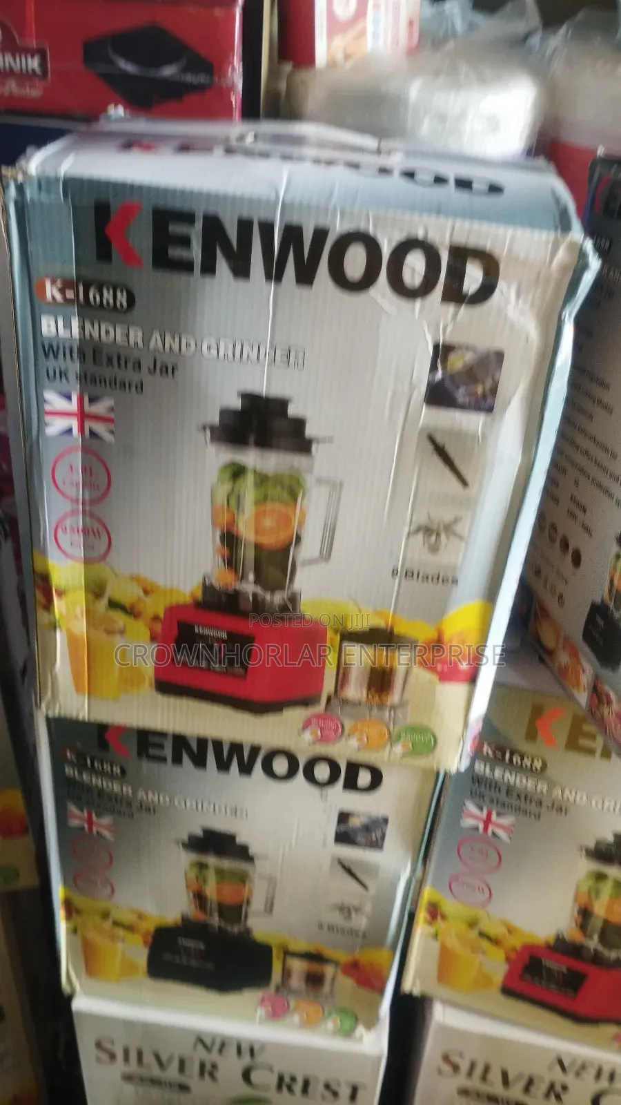 Kenwood 3litre Two Cups Blender