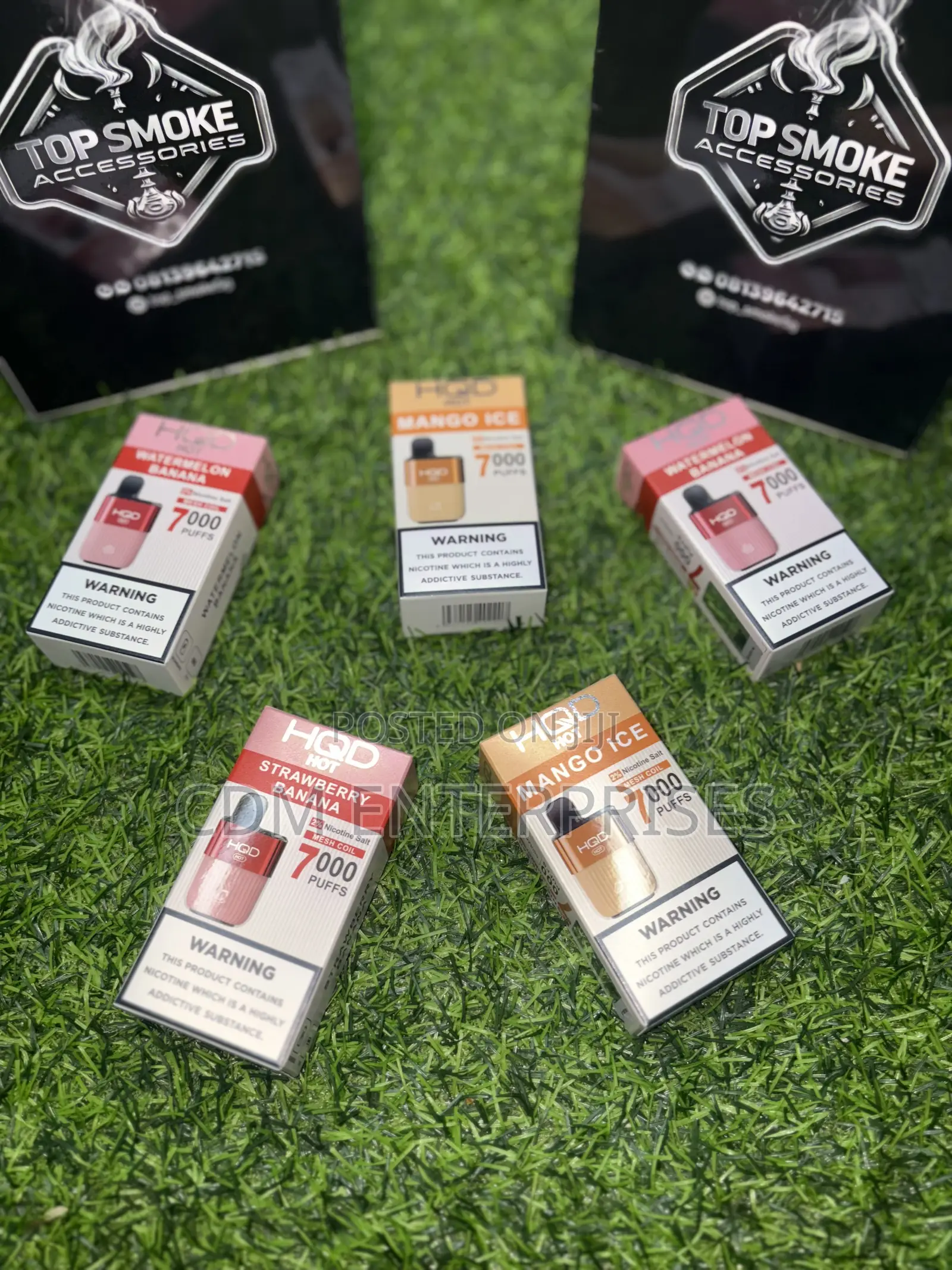 HQD Hot Vape Puffs