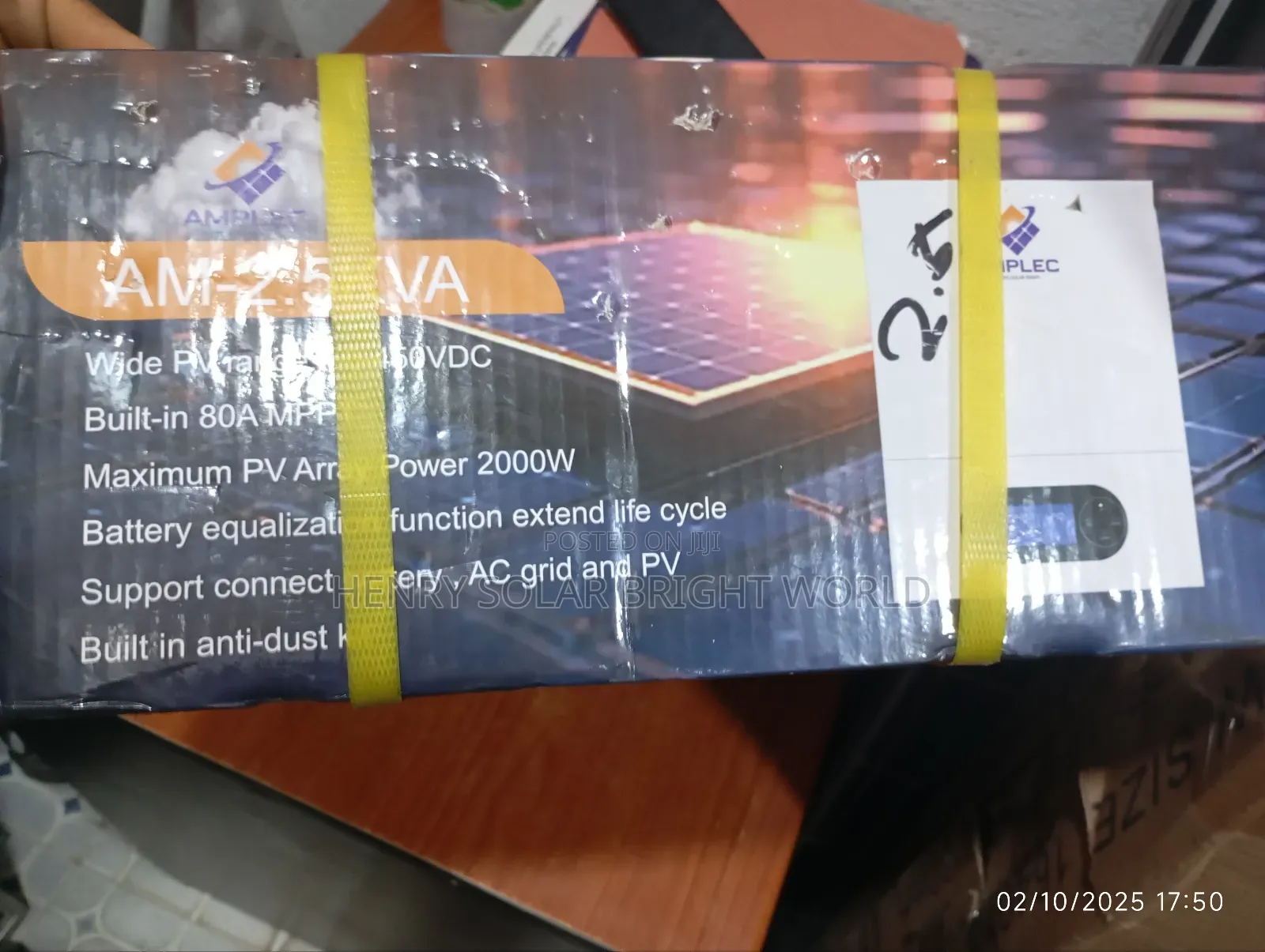 2.5kva 12v Ampulec Hibrid Inverter
