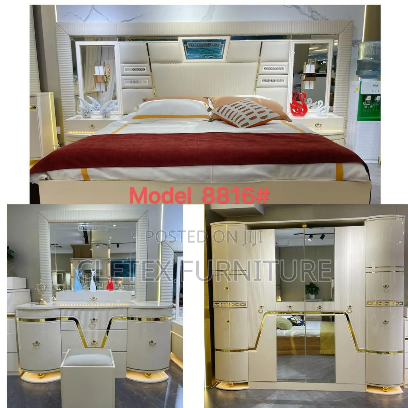 Imported Set of 6 by 7 Bed