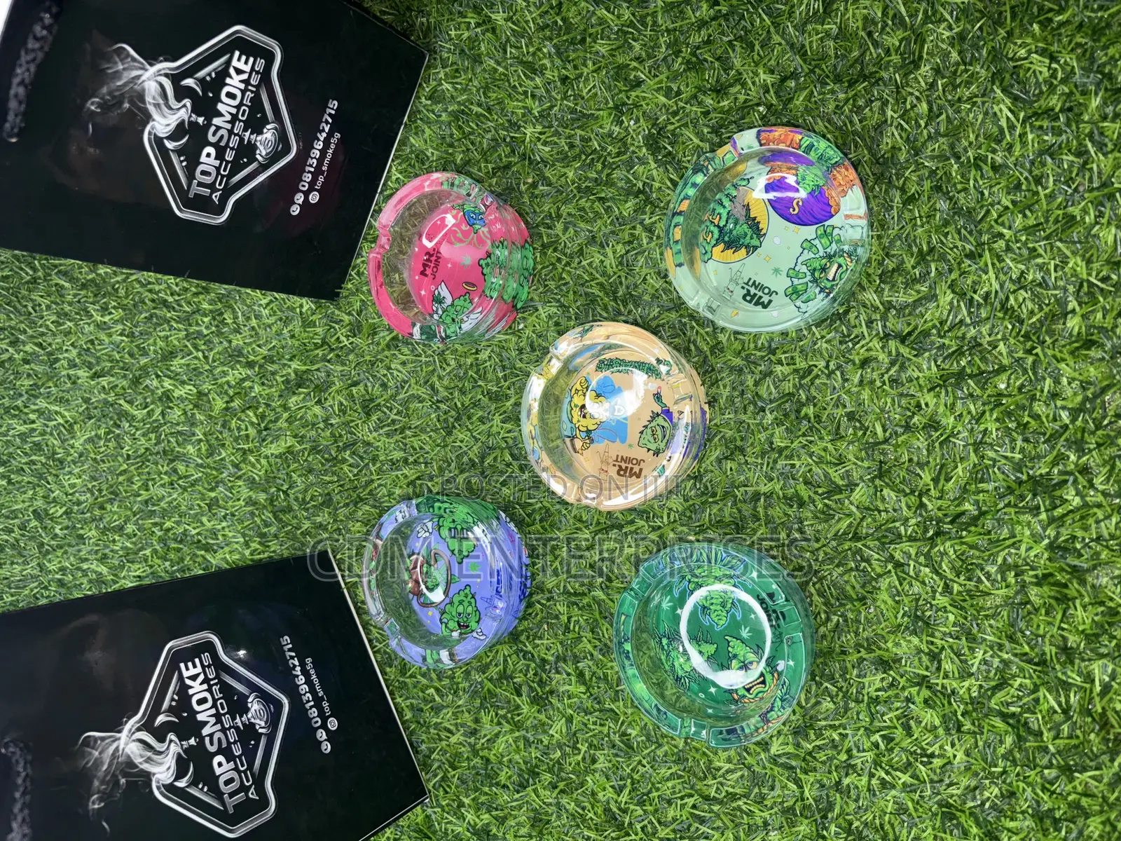 Premium Glass Ashtray