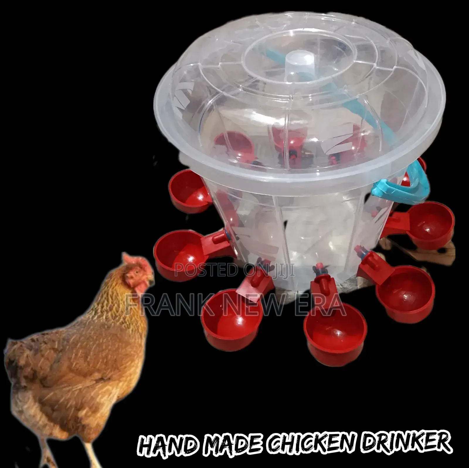 Hand Made Chicken Drinker