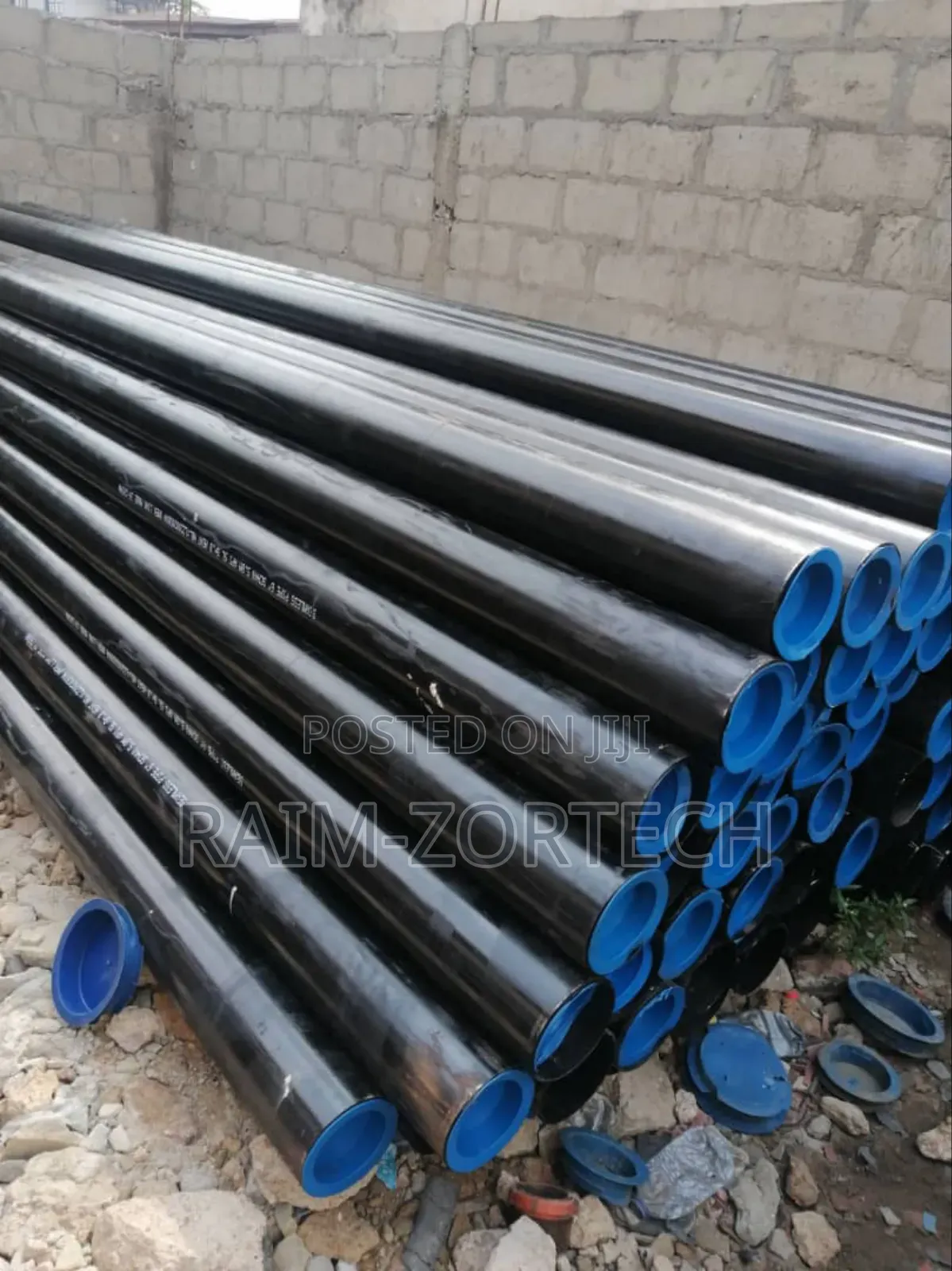 Steel Pipe, Fittings and Valves.