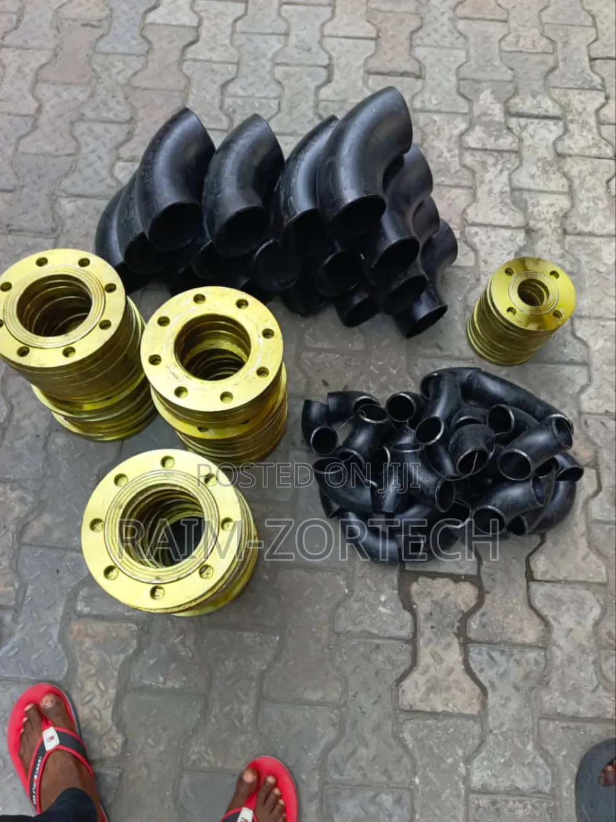 Steel Pipe, Fittings and Valves.