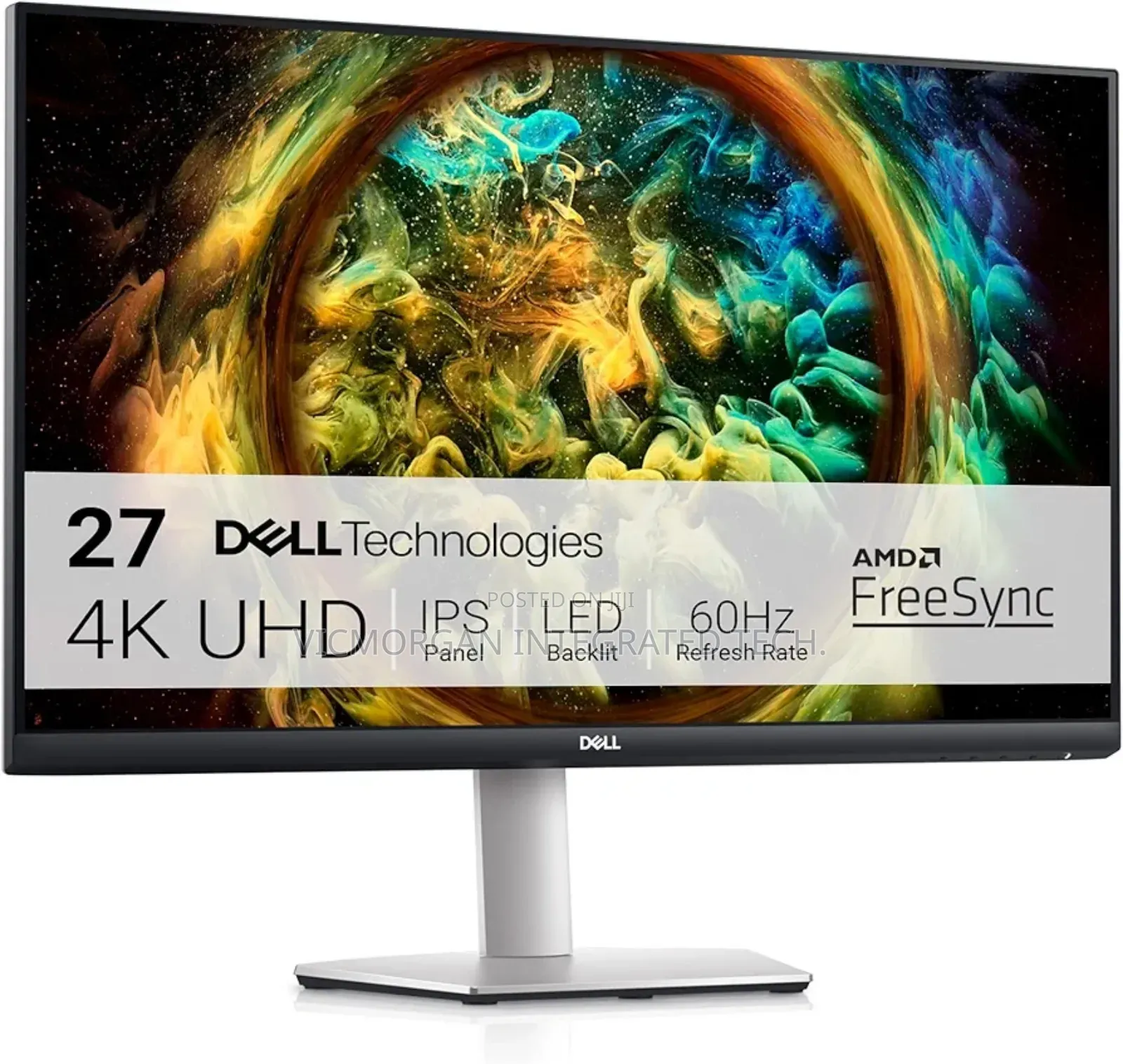 Dell S2721qs 27-Inches Uhd Ips Ultra-Thin Bezel Monitor