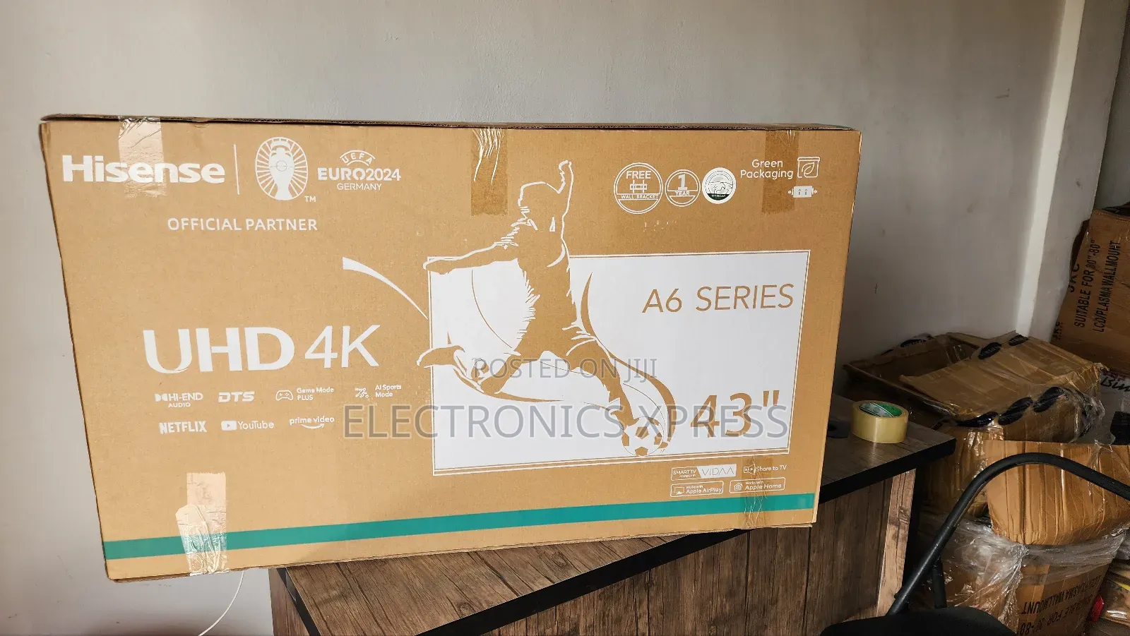 Hisense 43-Inch Fully Smart Tv