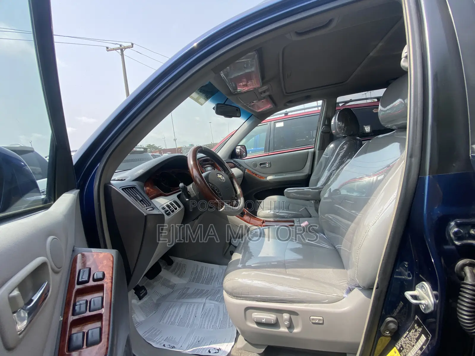 Toyota Highlander 2007 Blue