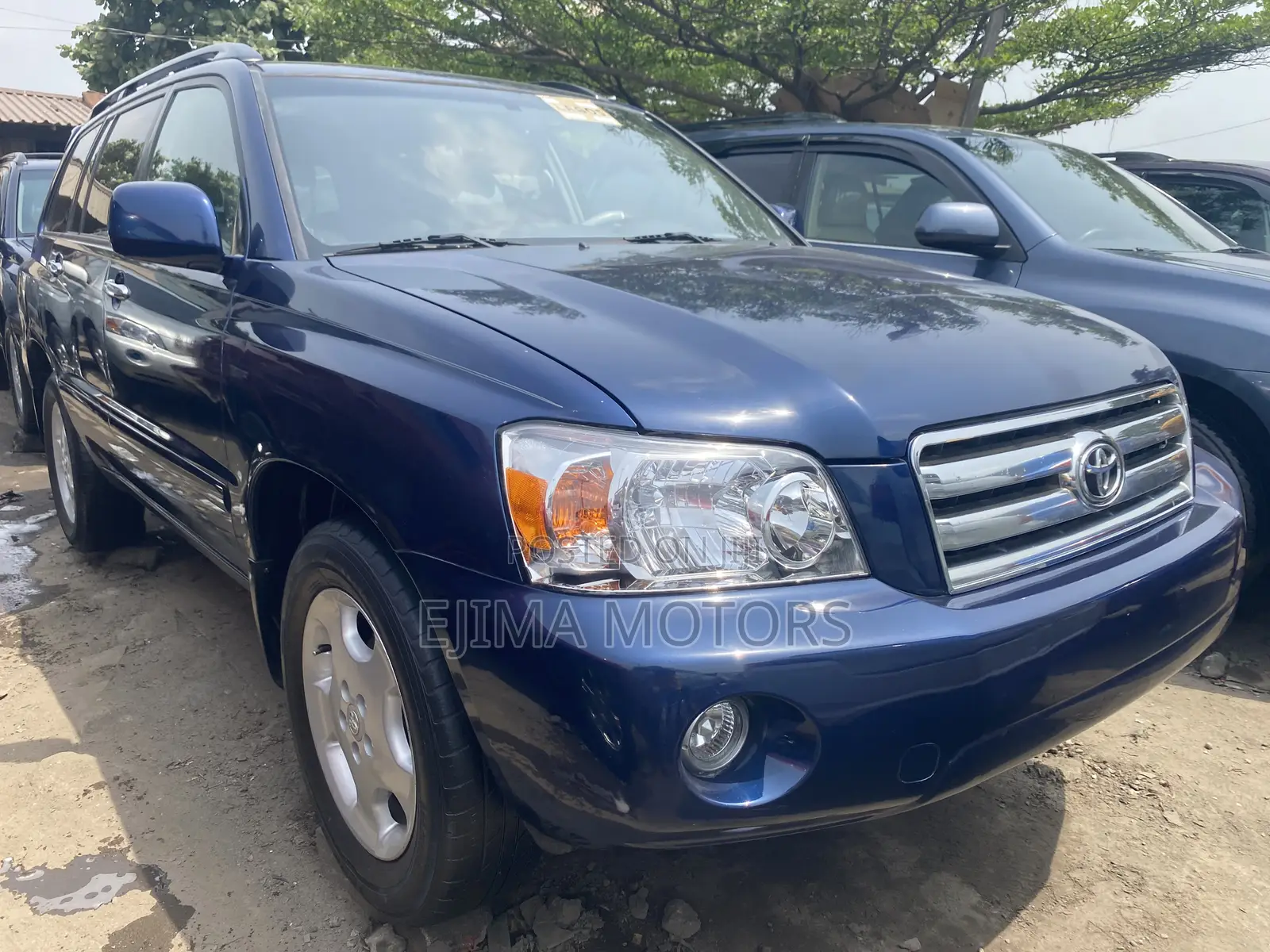Toyota Highlander 2007 Blue