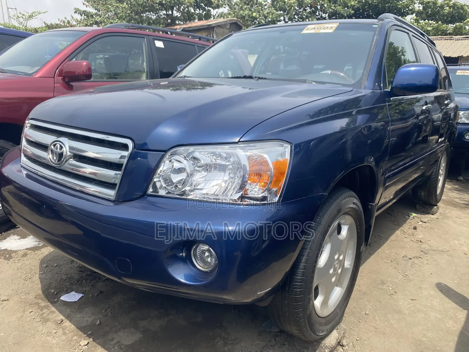 Toyota Highlander 2007 Blue