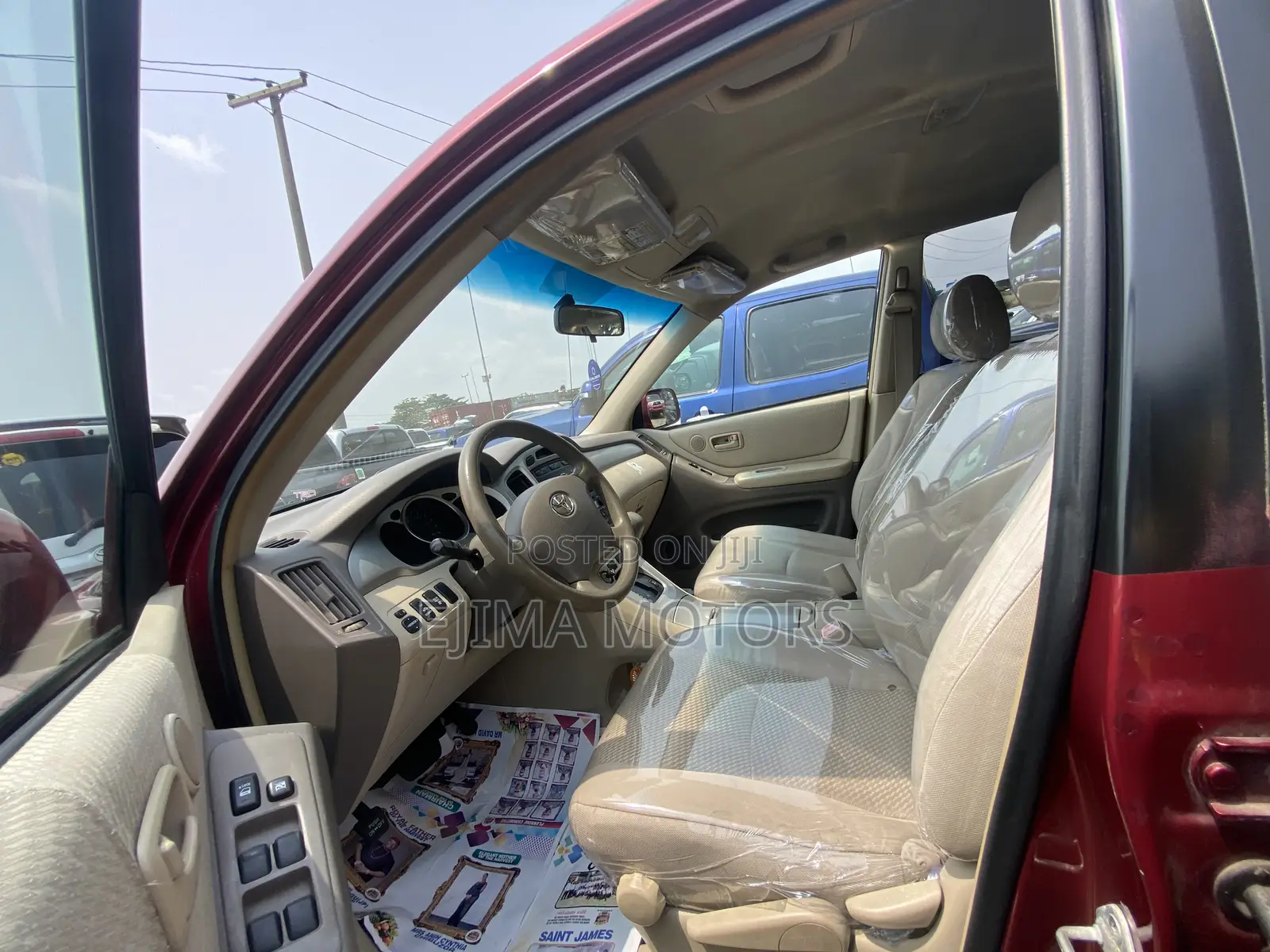 Toyota Highlander 2005 Red