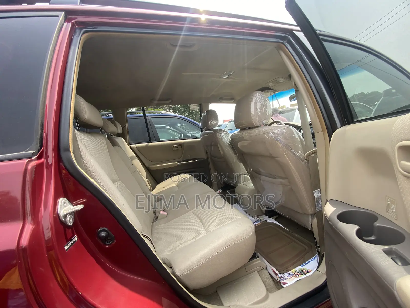Toyota Highlander 2005 Red