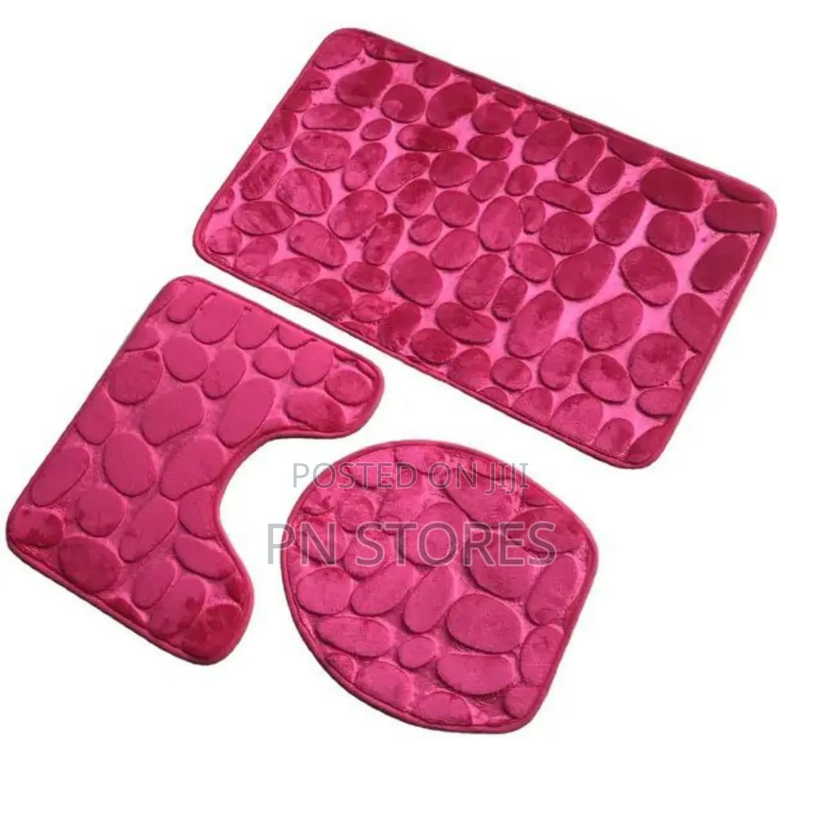 3 in 1 Toilet Mat Set Bathroom Mat Set