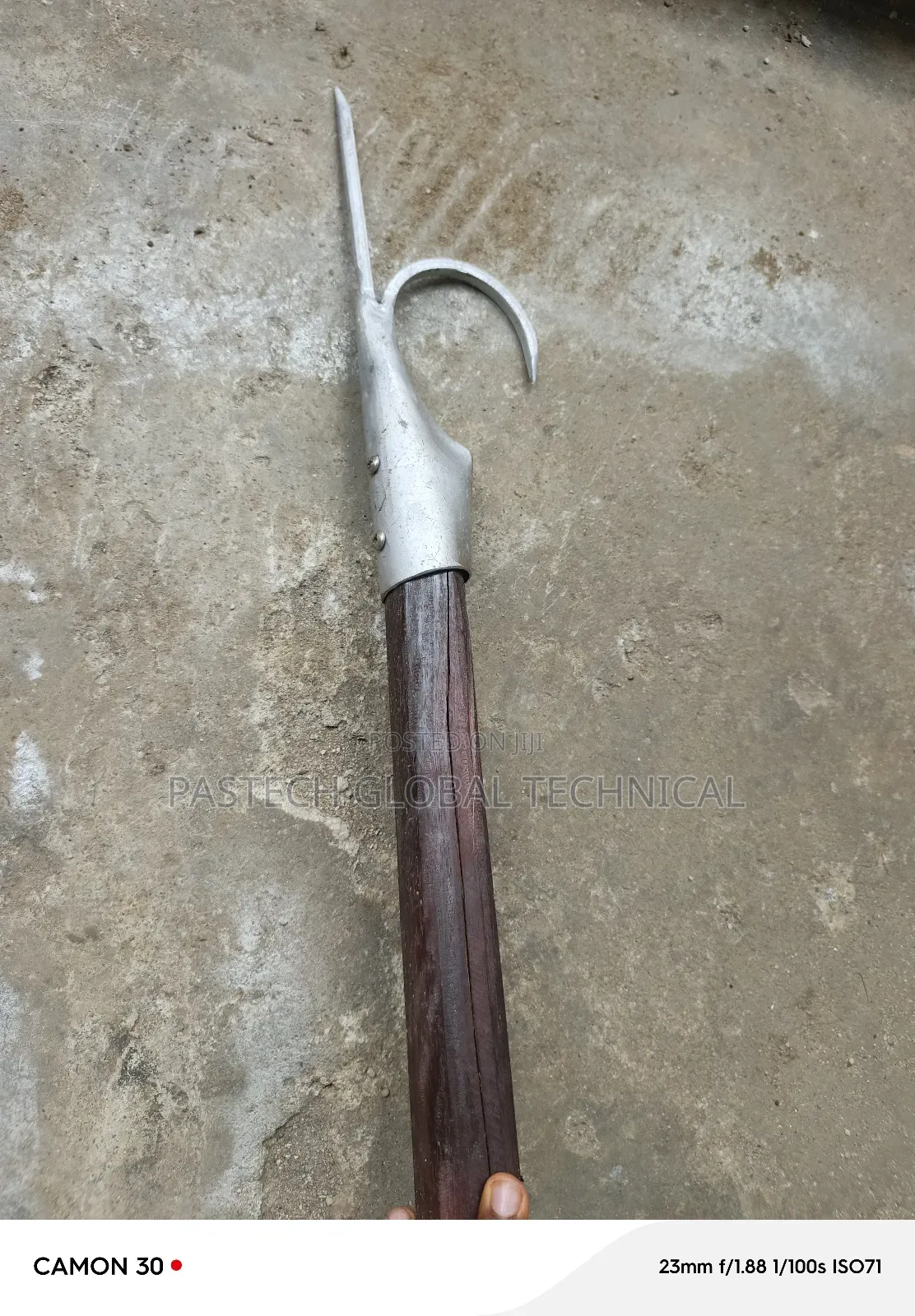 Boat Hook Hardwood 4M LG