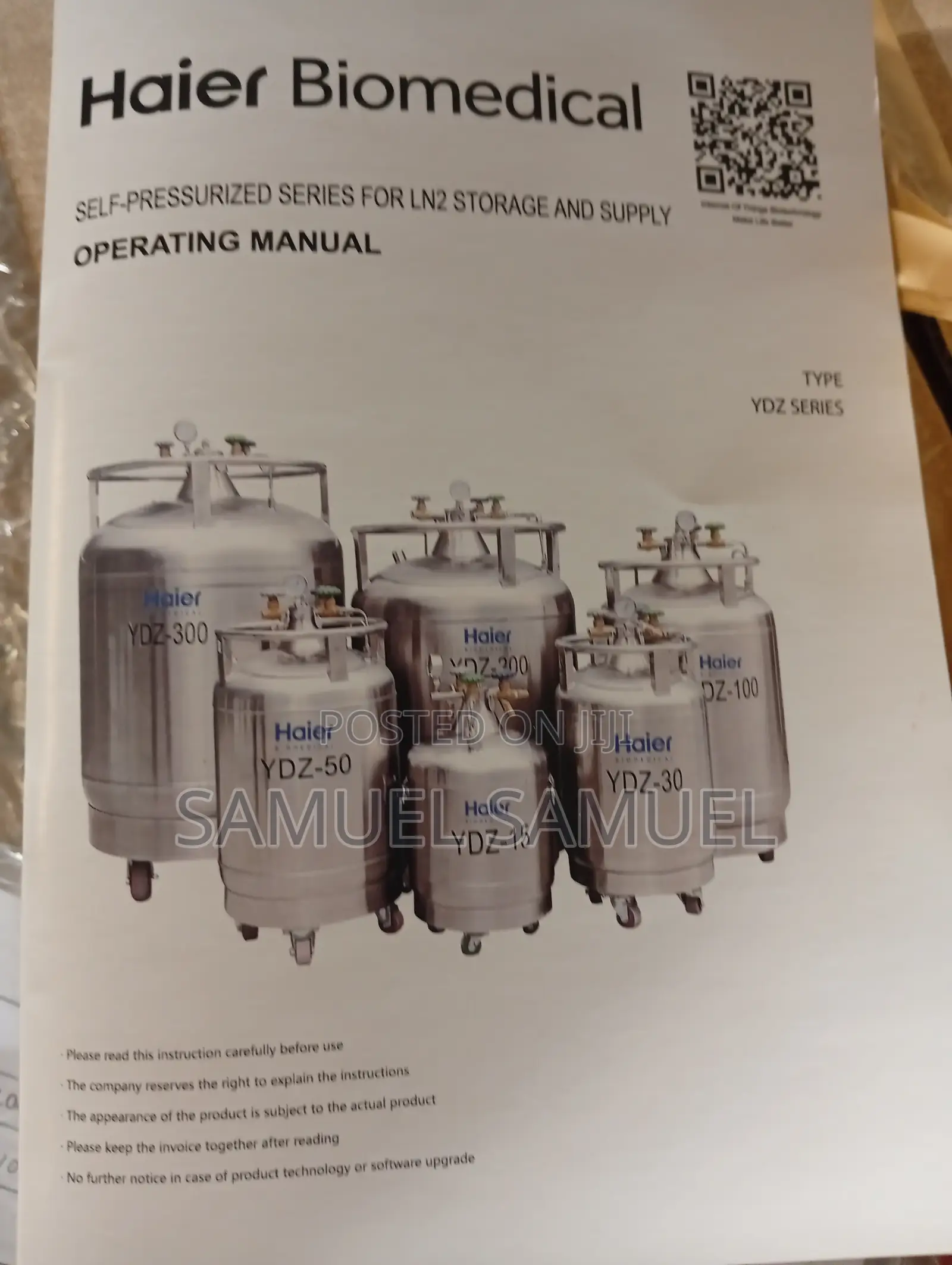 Self Pressurized Liquid Nitrogen Storage and Supply Tank