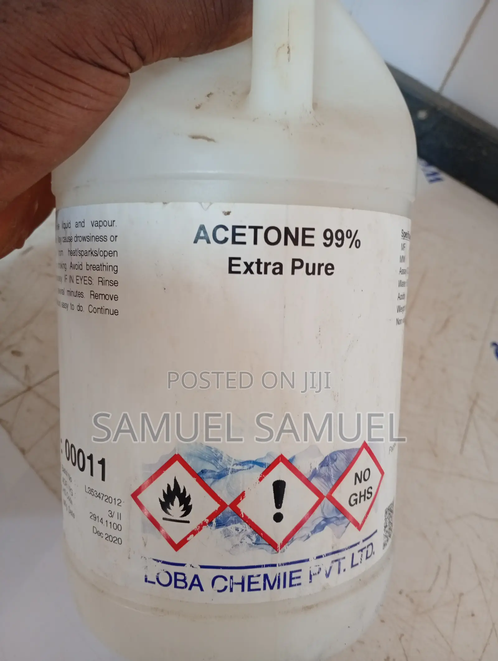 Acetone (99% Extra Pure)